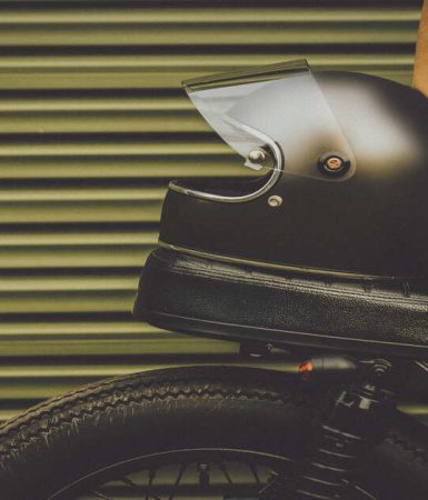 Minimalist Café Racer Builds Simplicity Art